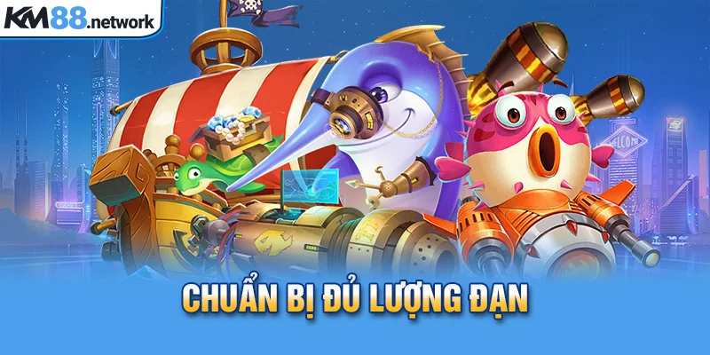 Chuẩn bị đủ lượng đạn